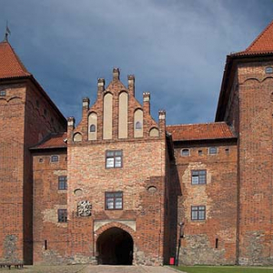 gotycki zamek w Nidzicy